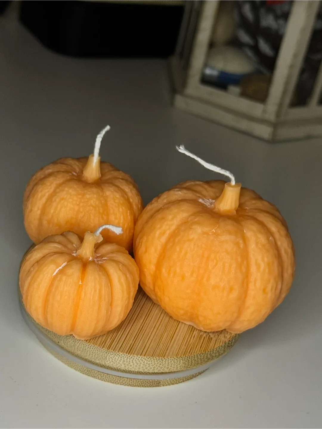 🎃 Pumpkin Candle Set of 3 – Handmade Eco Soy Wax 🎃 image indicator(2)