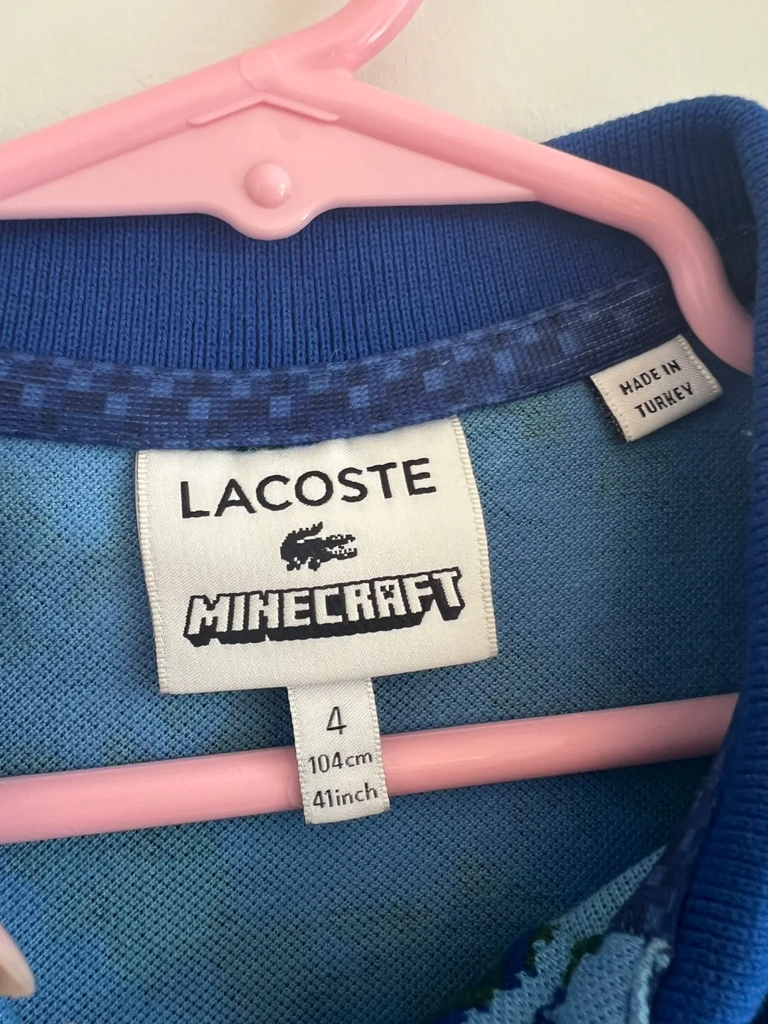 Lacoste x Minecraft Kids Polo Dress - Size 4 image indicator(2)