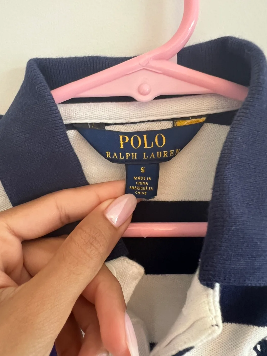 Ralph Lauren Girls' Striped Dress - Size 5 image indicator(2)