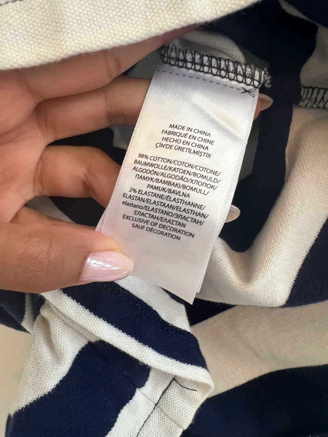 Ralph Lauren Girls' Striped Dress - Size 5 image indicator(3)