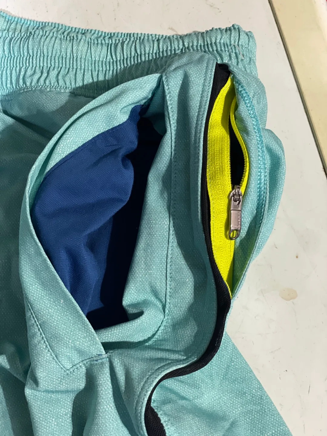 Lululemon Men's Running Shorts - Light Blue 🥕 image indicator(2)