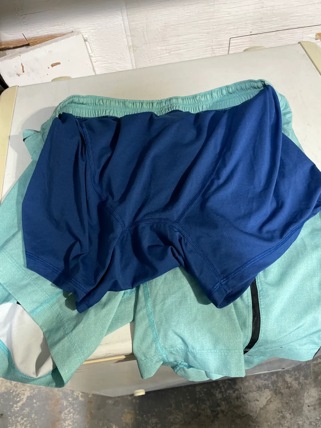 Lululemon Men's Running Shorts - Light Blue 🥕 image indicator(3)