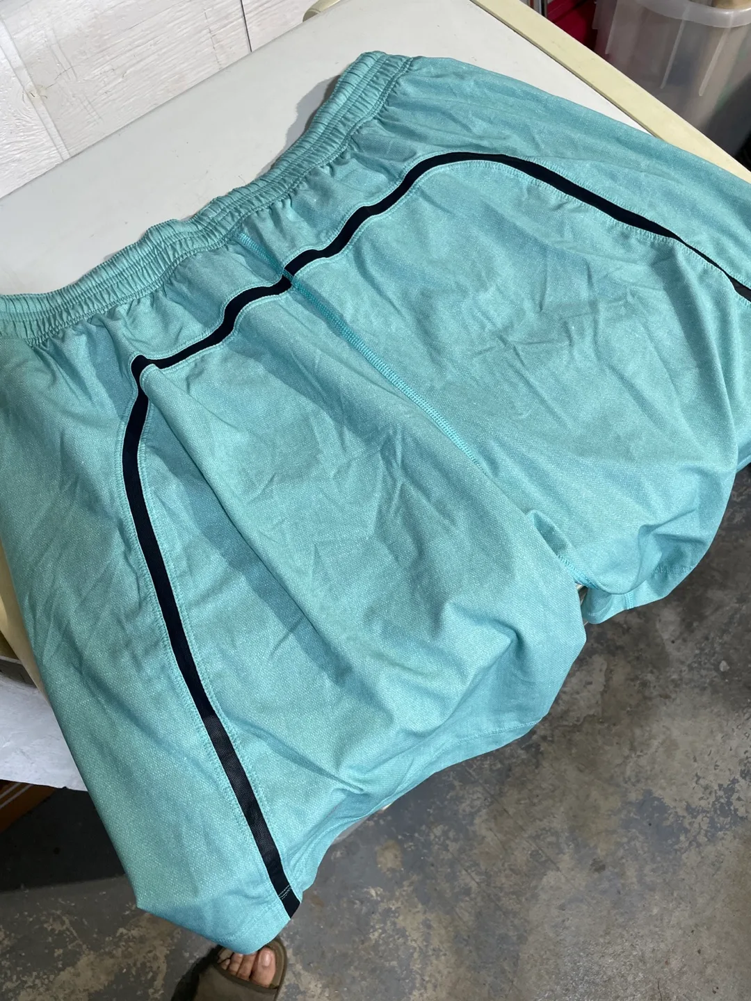 Lululemon Men's Running Shorts - Light Blue 🥕 image indicator(4)