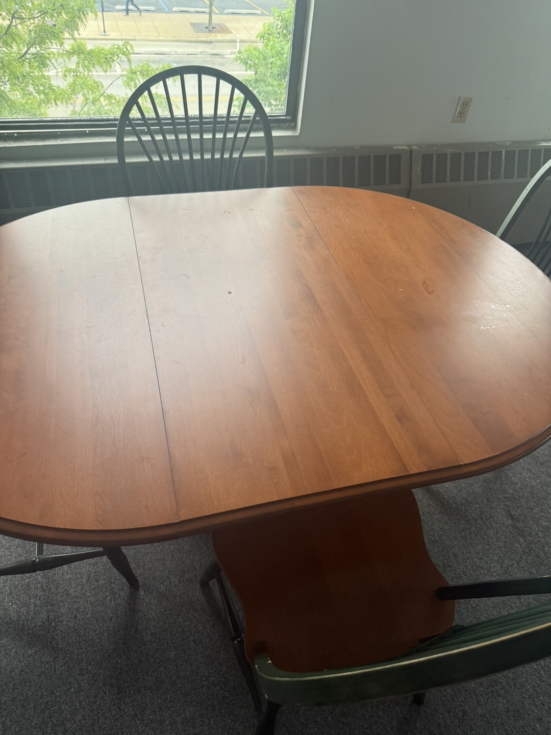 Dining Table with 4 Chairs - Wood - photo 2
