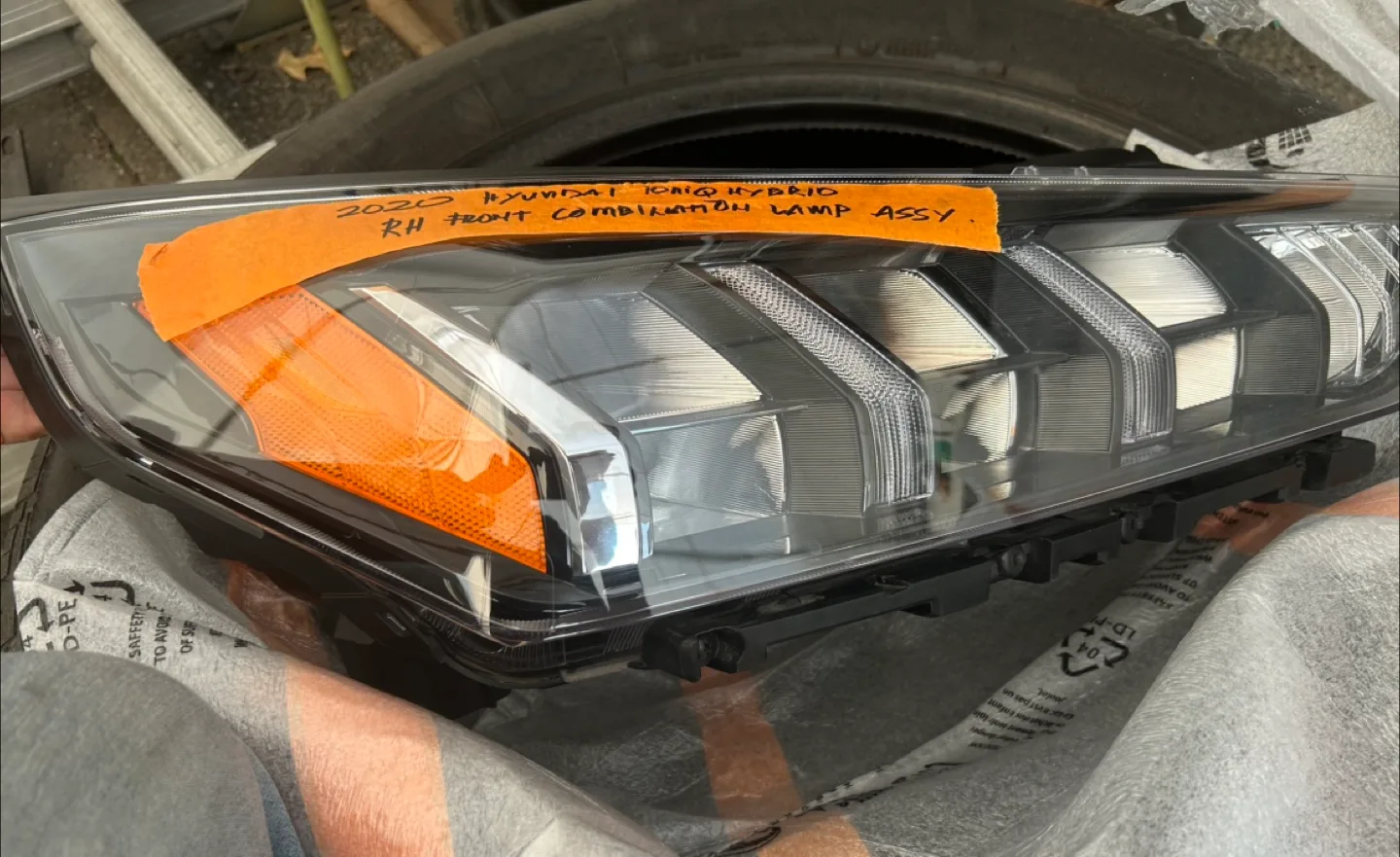 2020 Hyundai Ioniq Hybrid RH Front Combination Lamp image indicator(2)