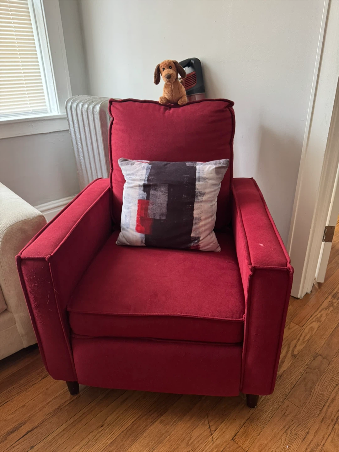 Red Armchair Recliner