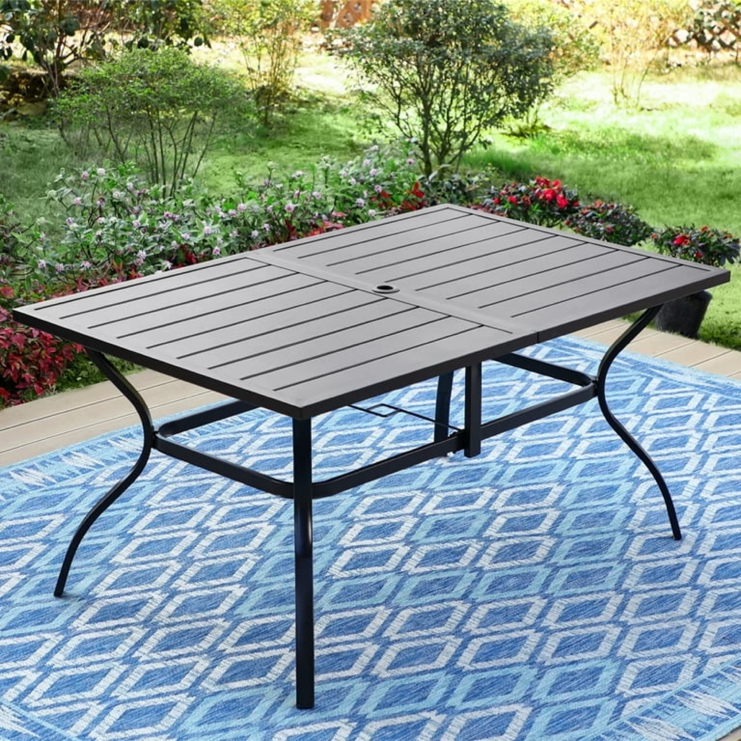 Outdoor Dining Table & Chairs Set - photo 2