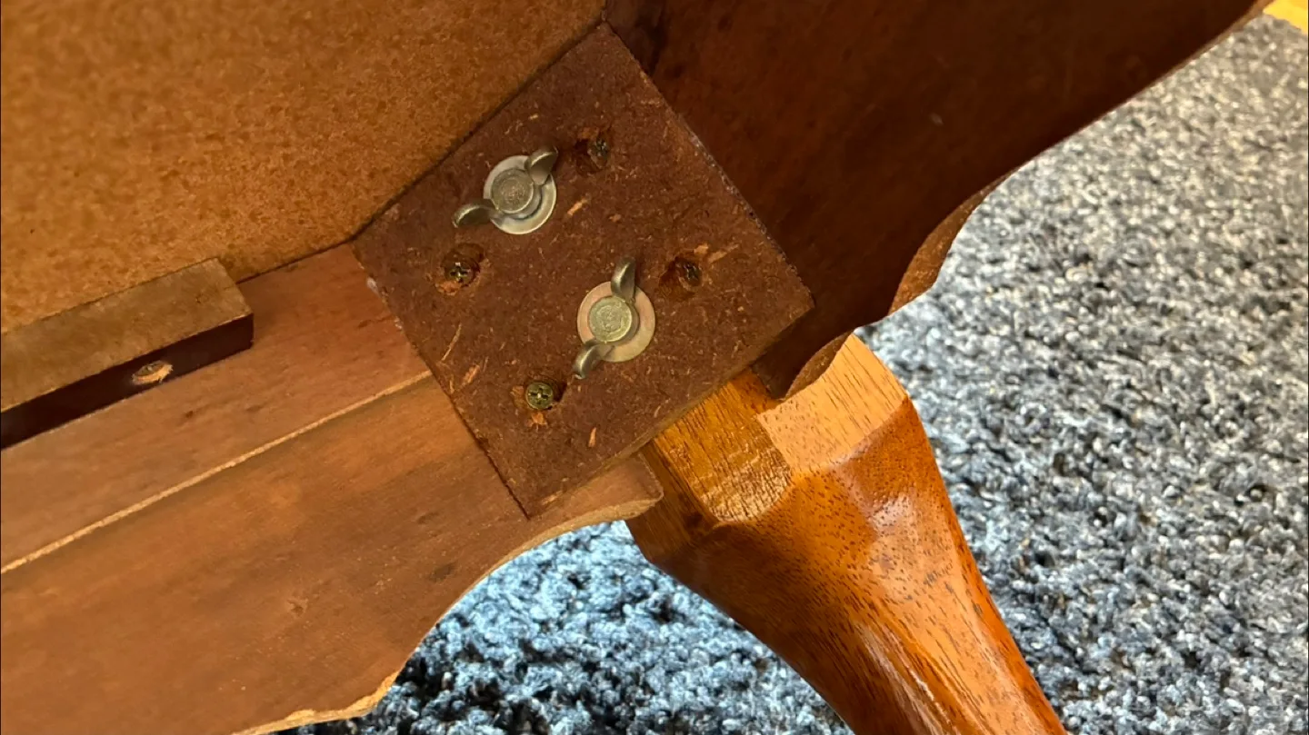 Vintage Solid Wood Coffee Table - VGUC image indicator(6)