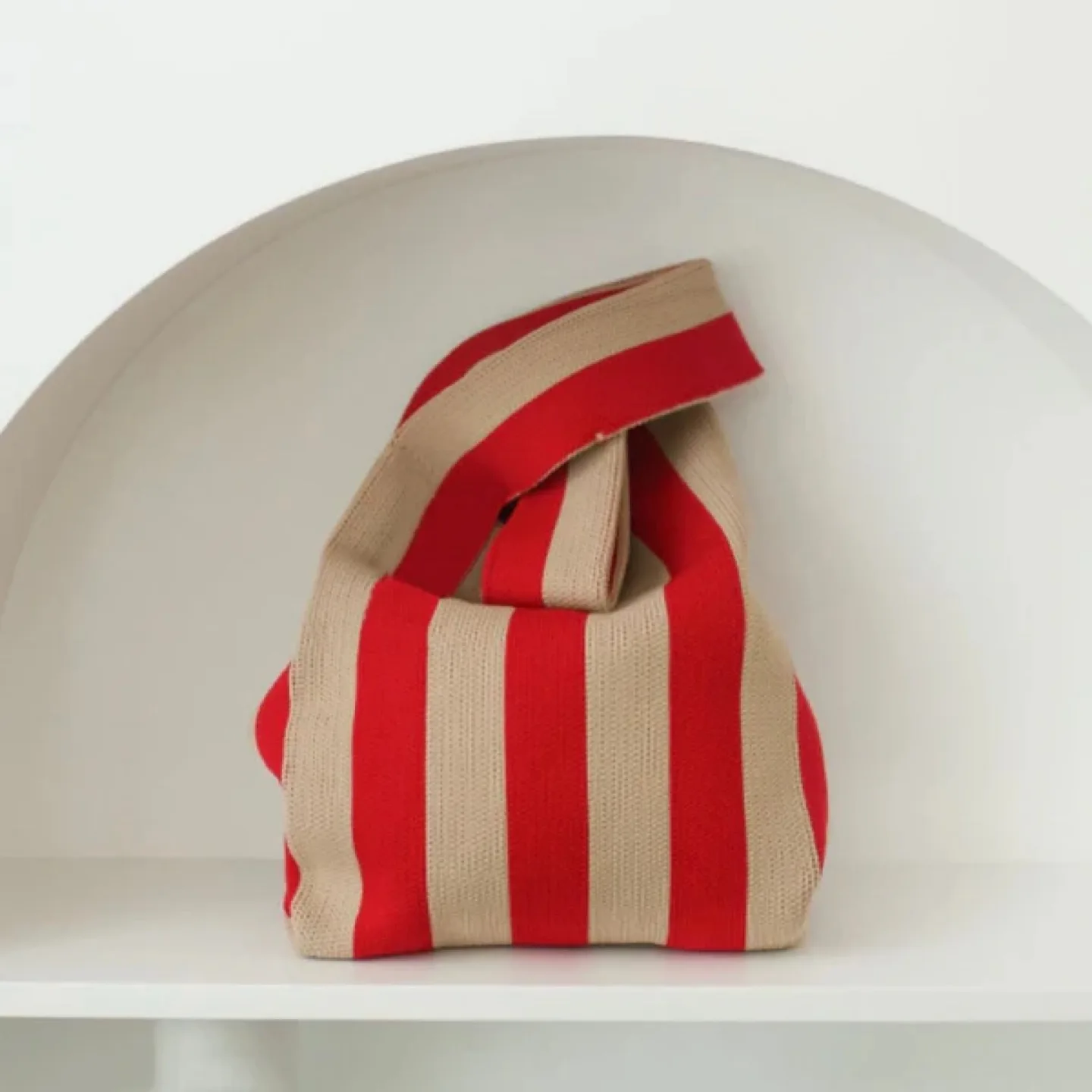 OAK + FORT Striped Shopper Bag brand new with tags thumbnail