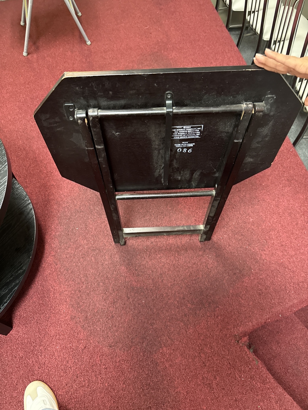 Folding TV Tray Table - photo 3