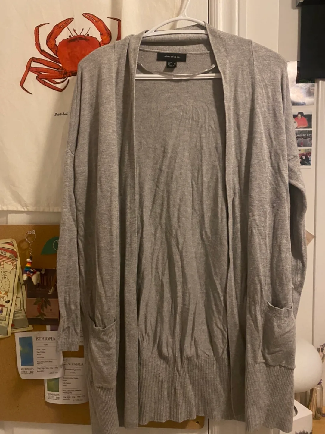 Atmosphere Gray Cardigan - Size US 4 thumbnail