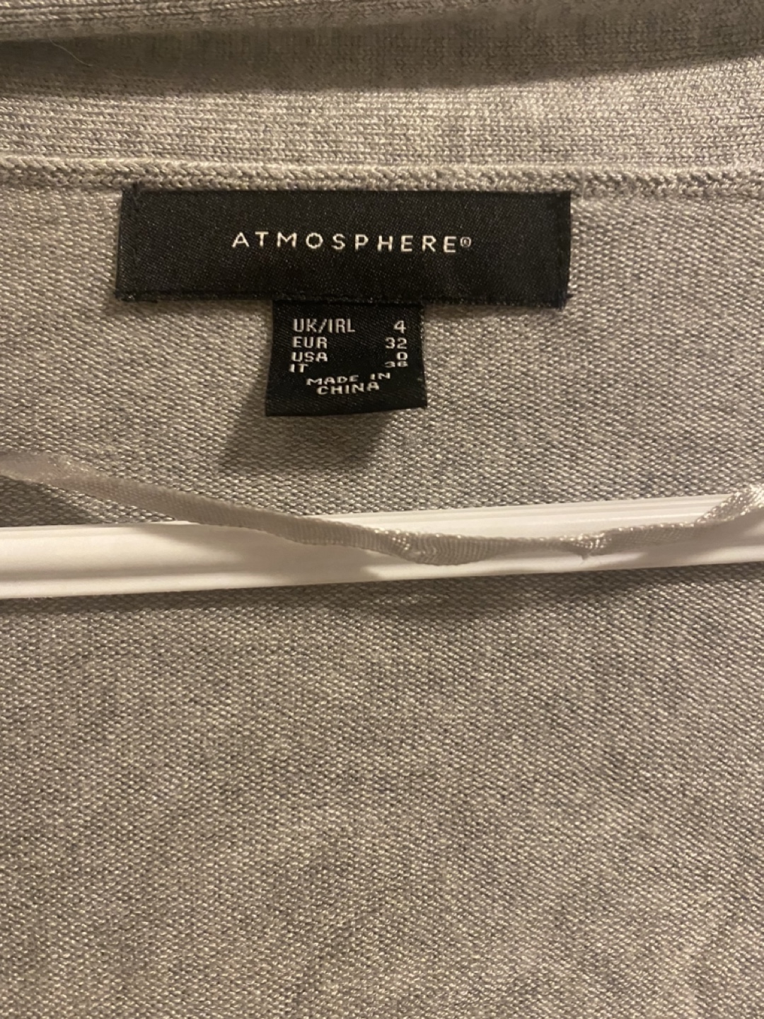 Atmosphere Gray Cardigan - Size US 4 - photo 2