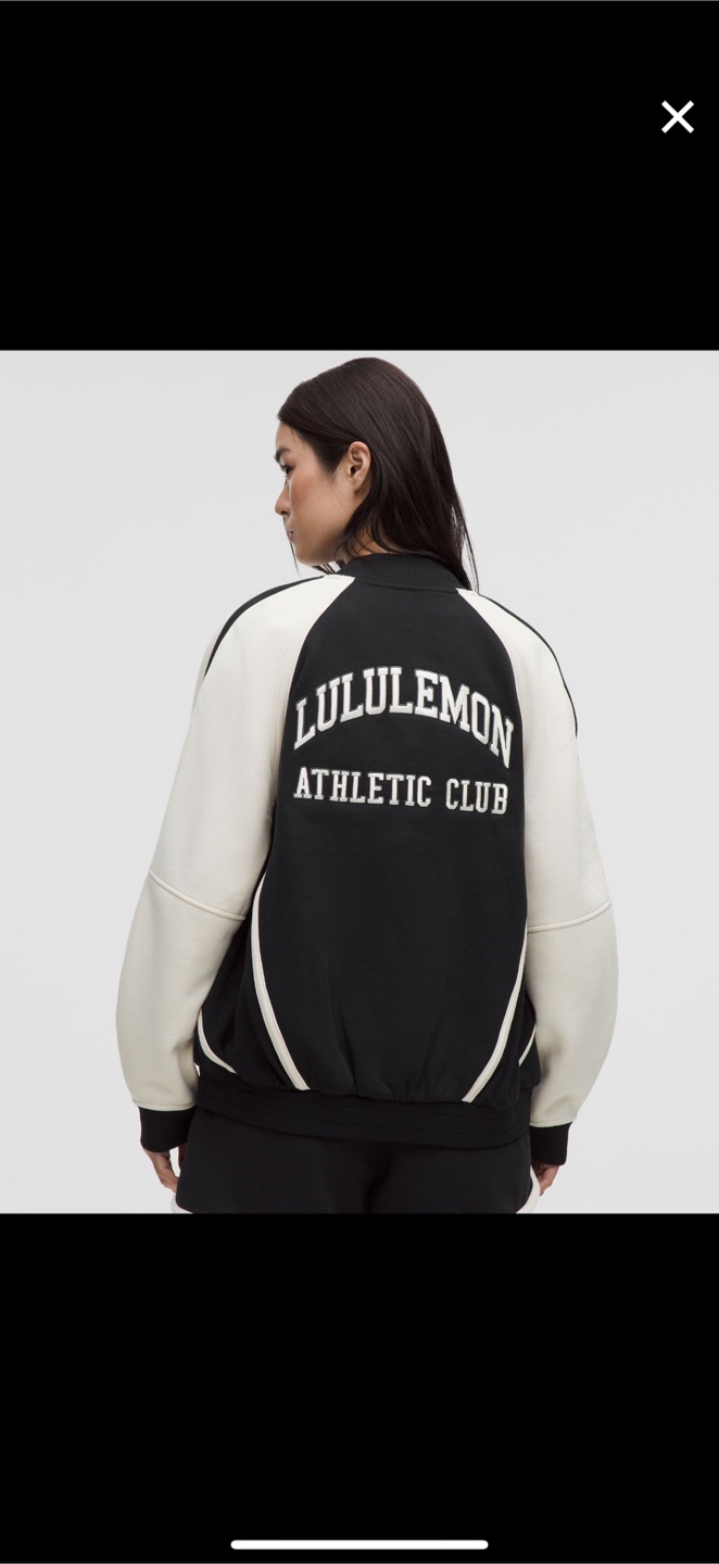 Lululemon current season collegiate bomber jacket - photo 2