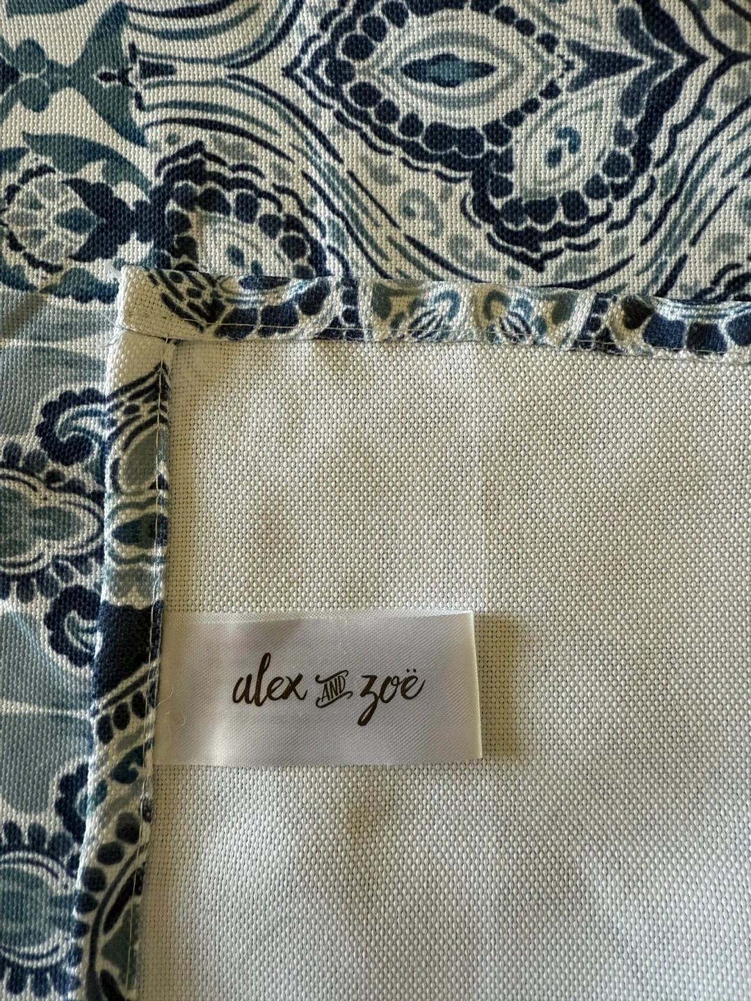 Alex and Zoe Paisley Napkins - Set of 8 - photo 2