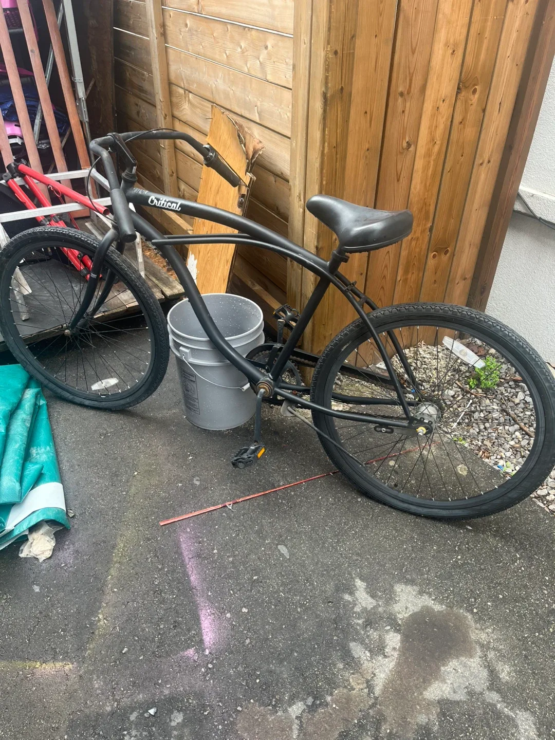 Critical Cycles Beach Cruiser - Black thumbnail