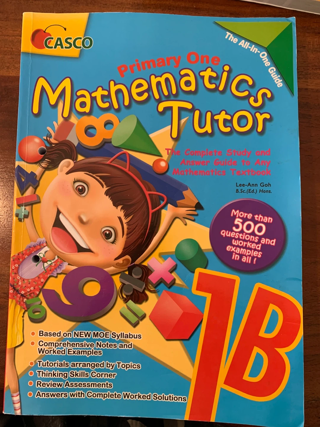 CASCO Primary One Mathematics Tutor - Like New!
