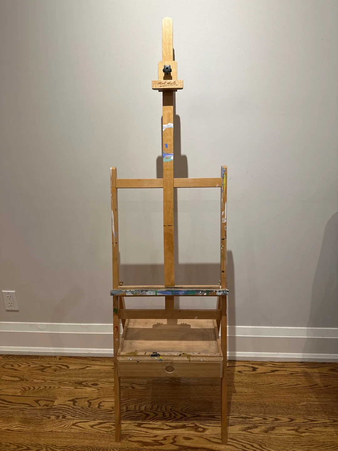 Wooden Artist Easel with Drawer thumbnail