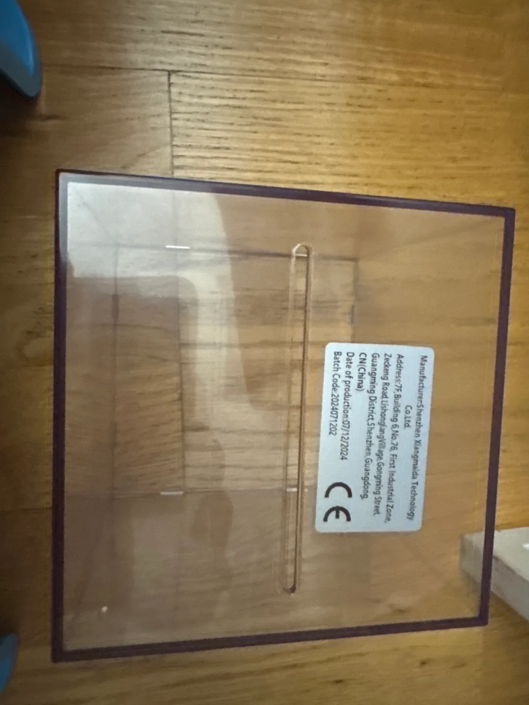 Unbreakable clear saving box 🥕 thumbnail