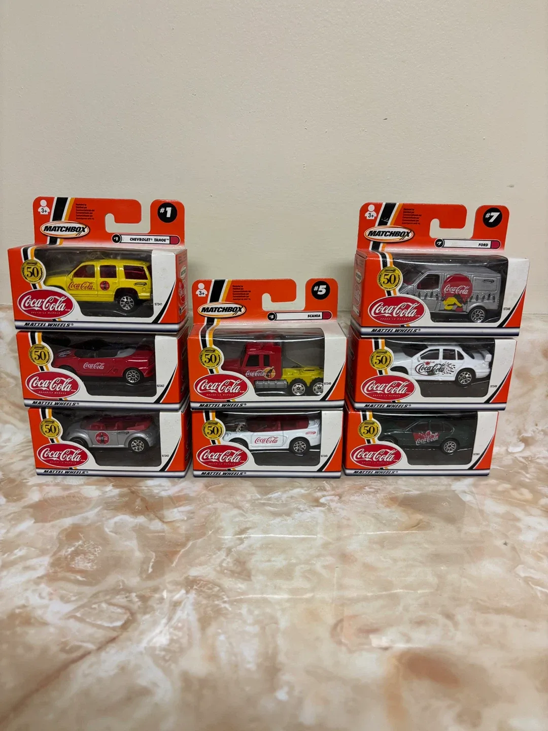 Matchbox Coca-Cola Mattel Wheels Diecast Lot 🥕 thumbnail