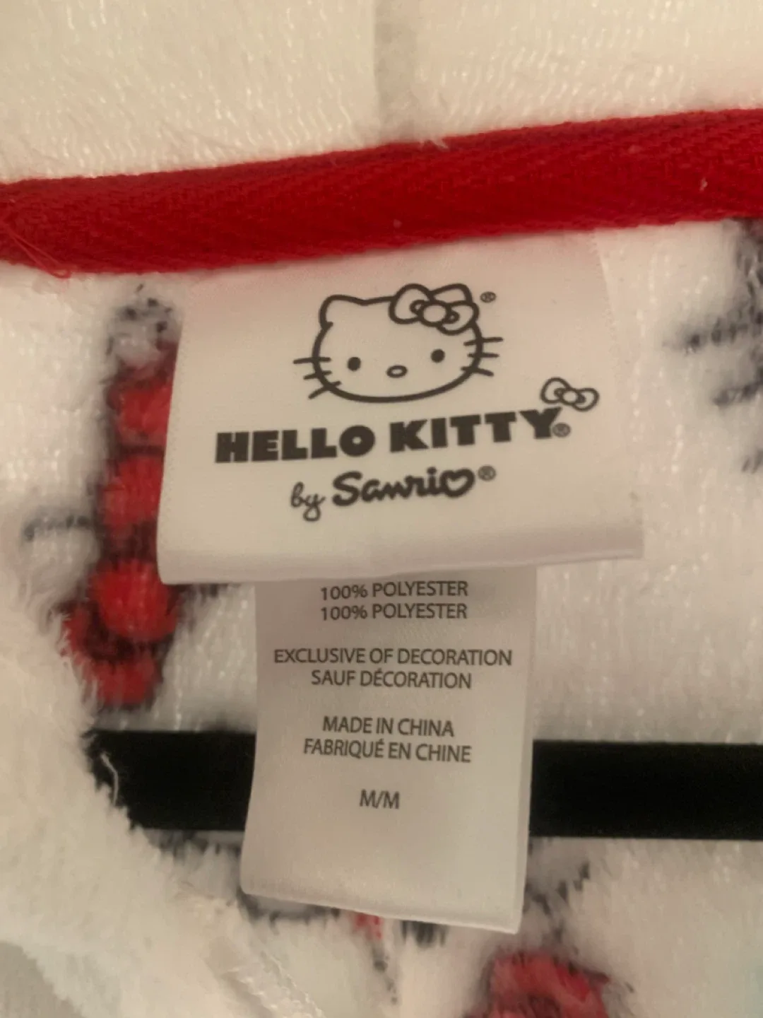 ❤️ Preloved Hello Kitty Women’s Onesie - Size M ❤️ image indicator(2)