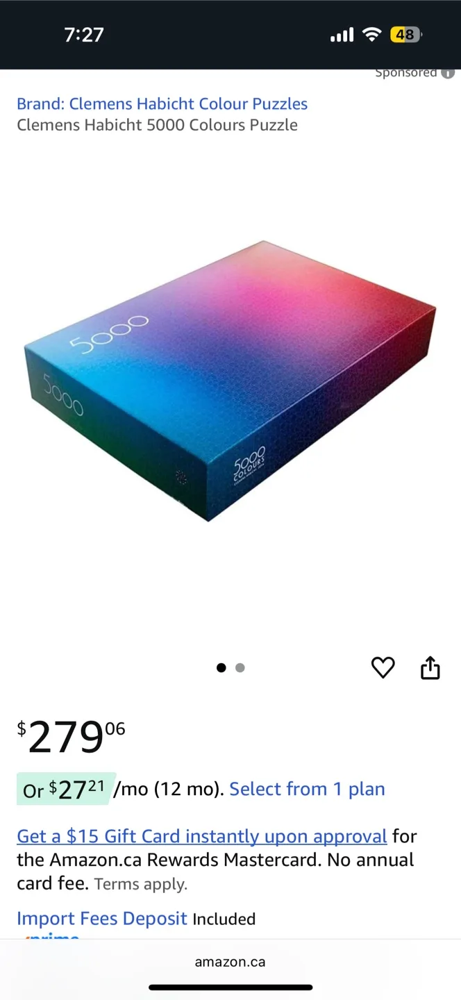 Clemens Habicht 5000 Colours Puzzle thumbnail