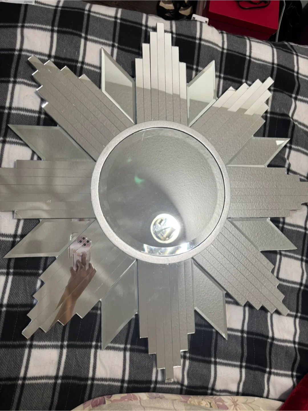 Silver Sunburst Mirror thumbnail