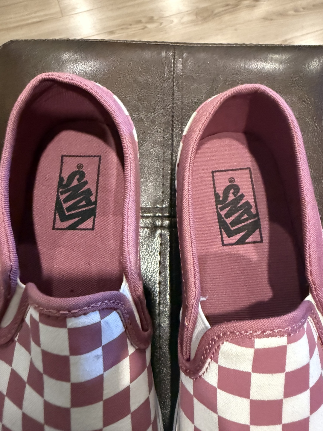 Vans- Checkers slip on - photo 2