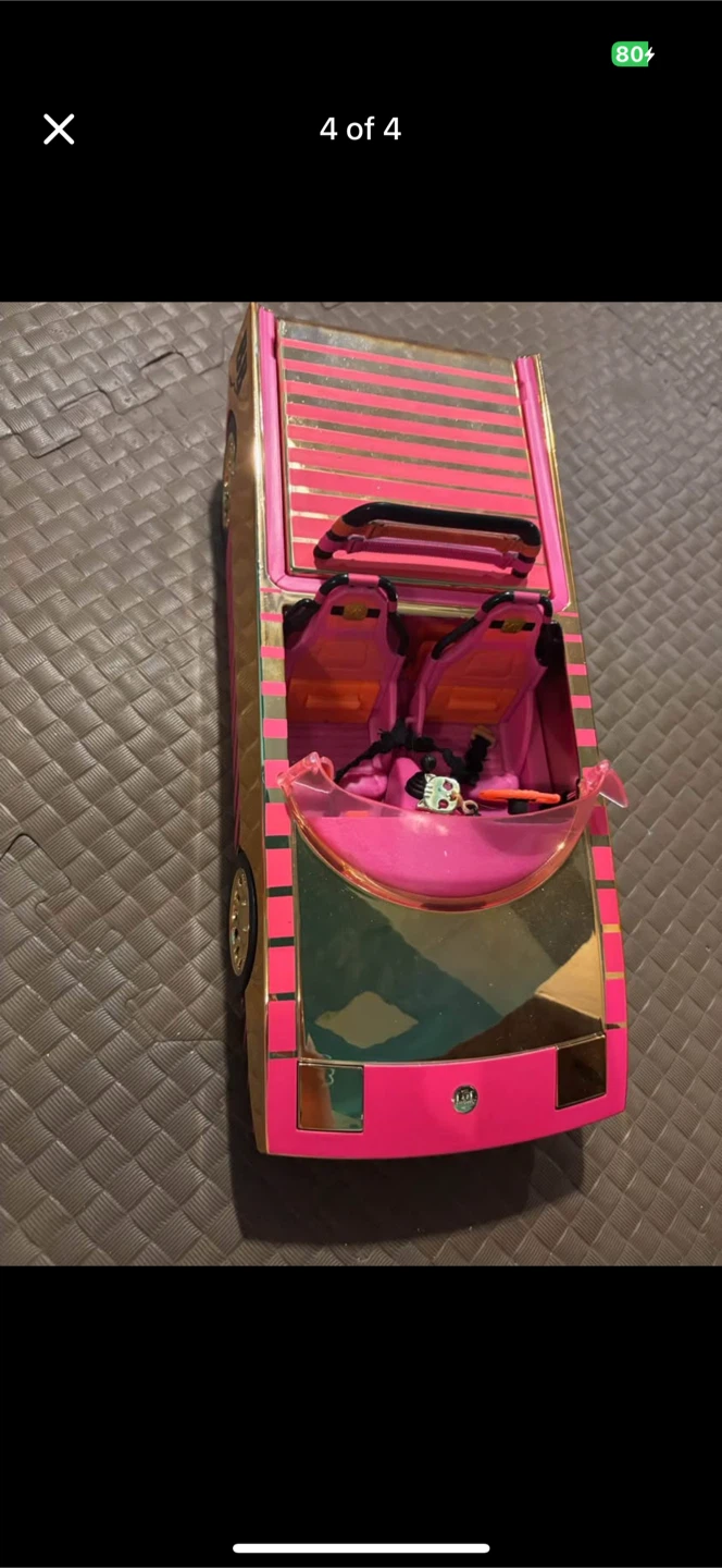 LOL Surprise OMG Remix Super Surprise Car - Gold/Pink - photo 4