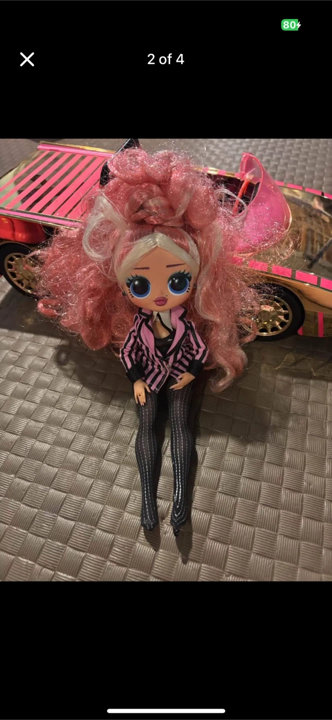 LOL Surprise OMG Remix Super Surprise Car - Gold/Pink - photo 2