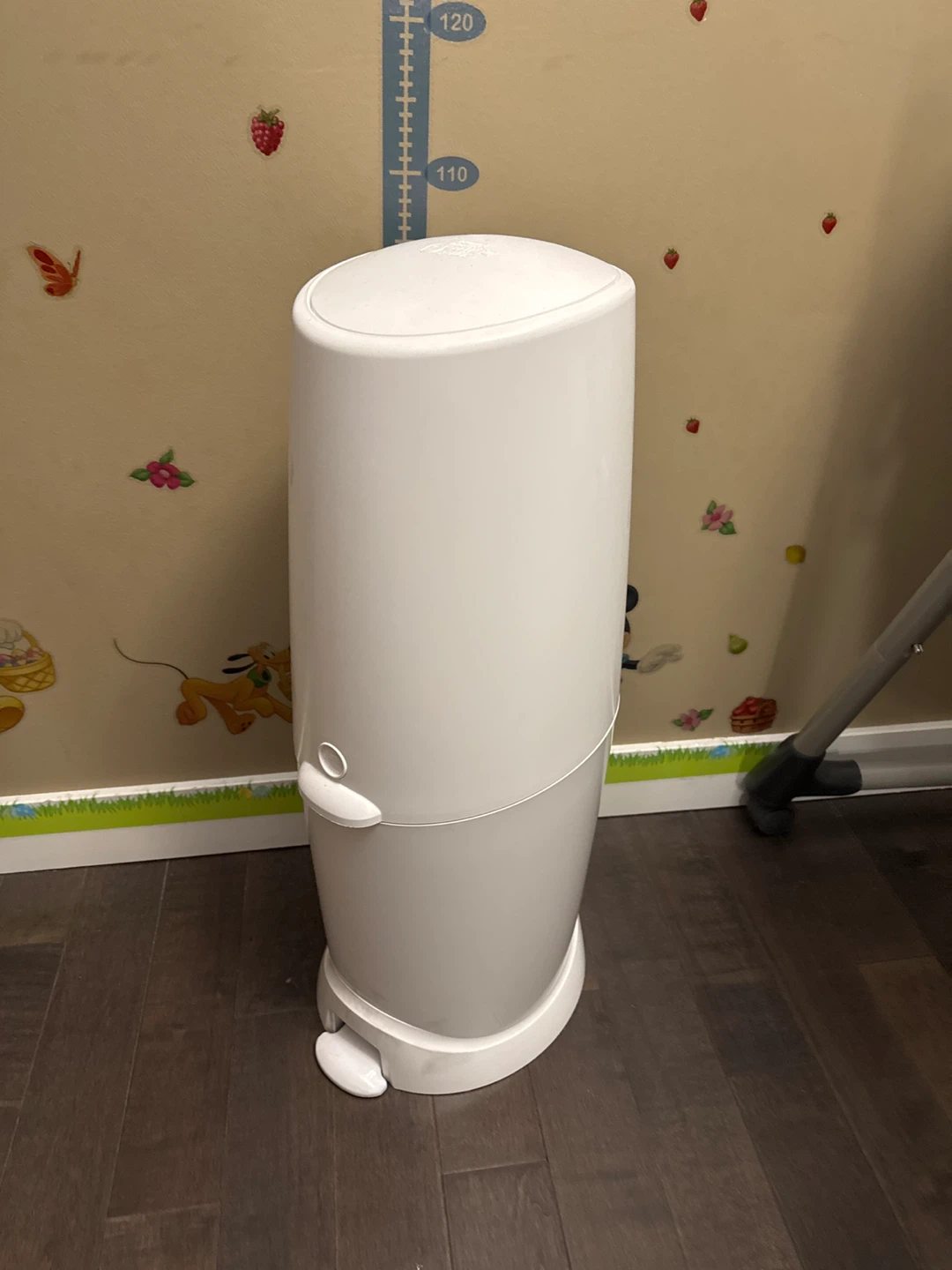 White Diaper Pail