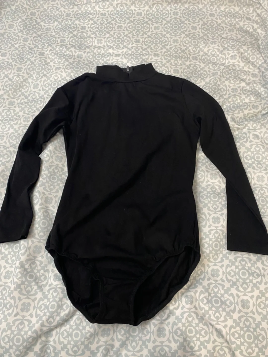 Black Leotard - Size XXL (US 10-12Y) thumbnail