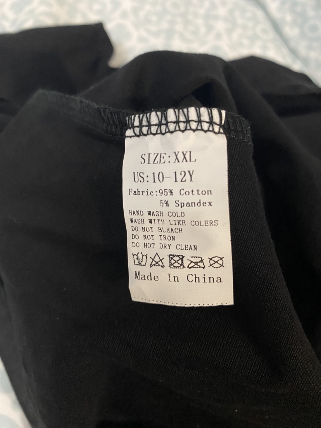 Black Leotard - Size XXL (US 10-12Y) - photo 3