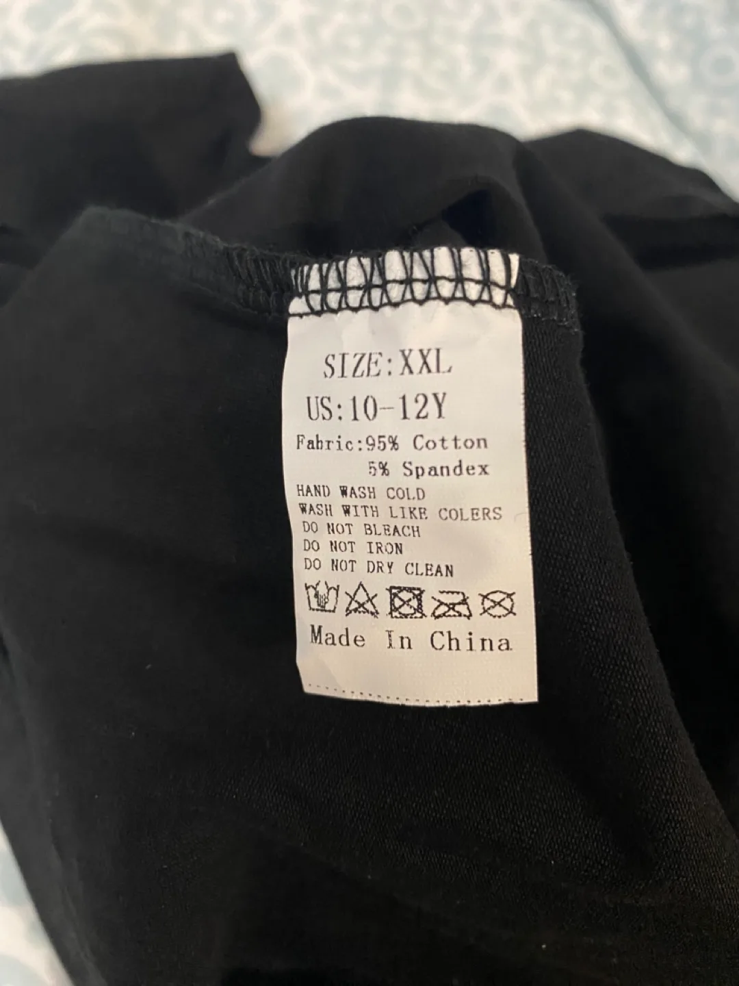 Black Leotard - Size XXL (US 10-12Y) image indicator(3)