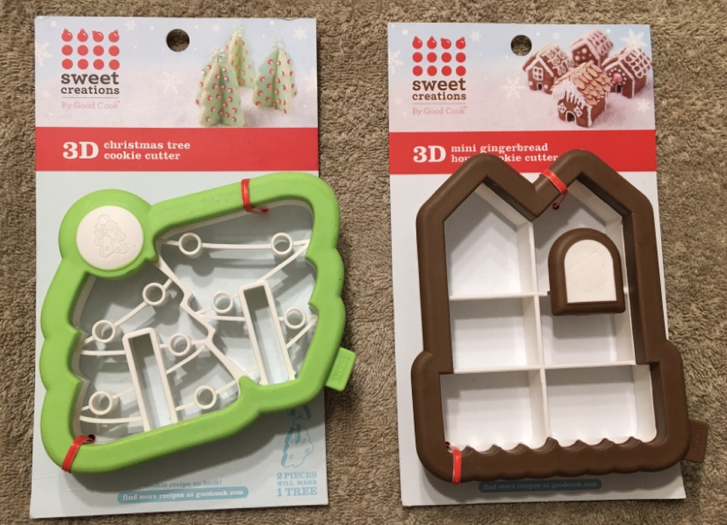 Christmas Tree & GingerbreadHouse New