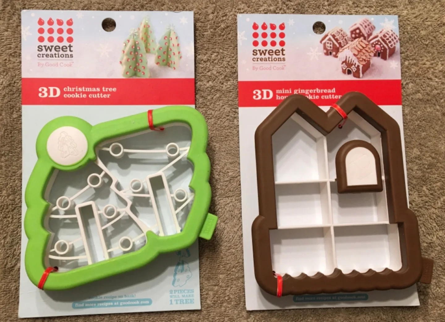 Christmas Tree & GingerbreadHouse New thumbnail