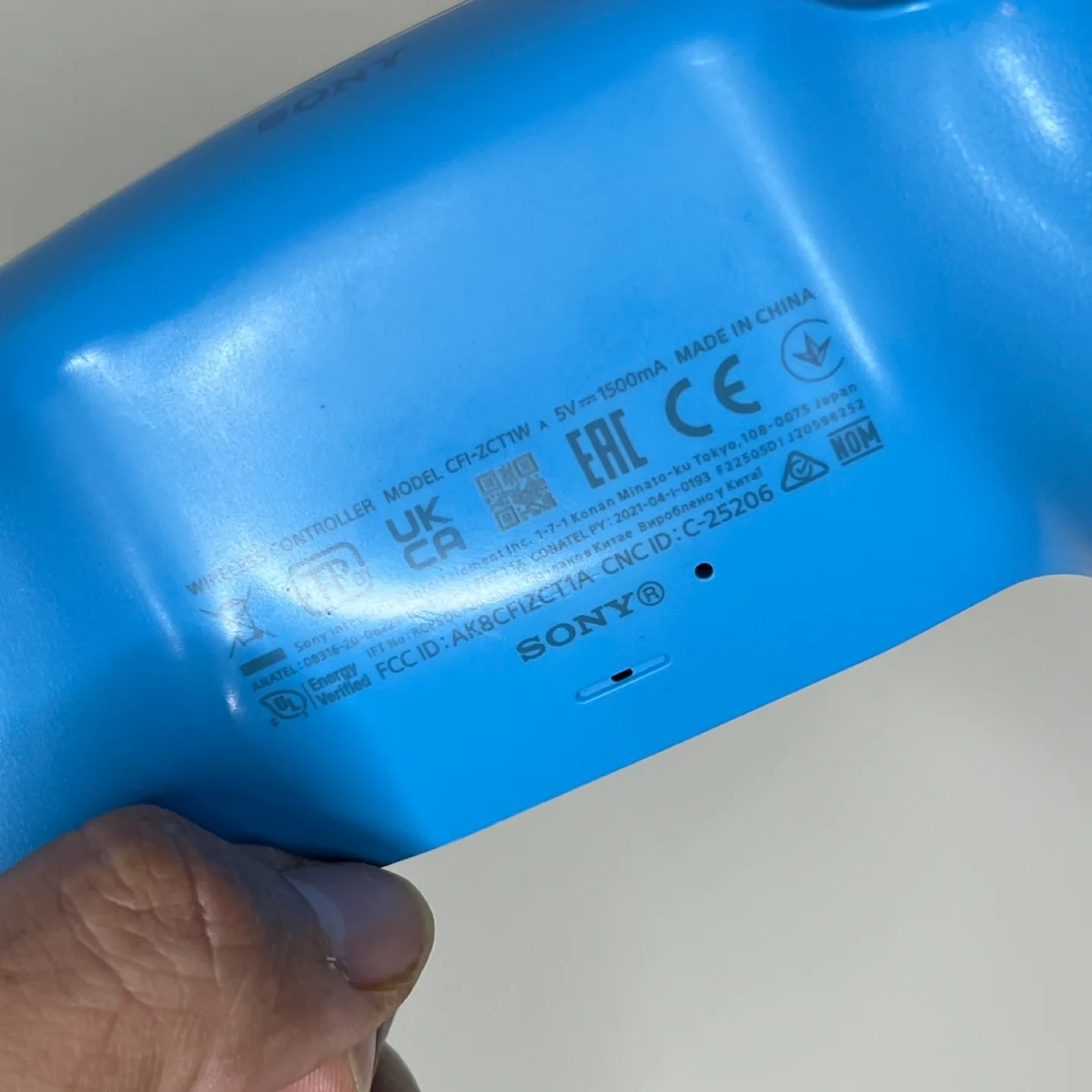 Sony PlayStation 5 PS5 Dualsense Controller - Blue image indicator(2)