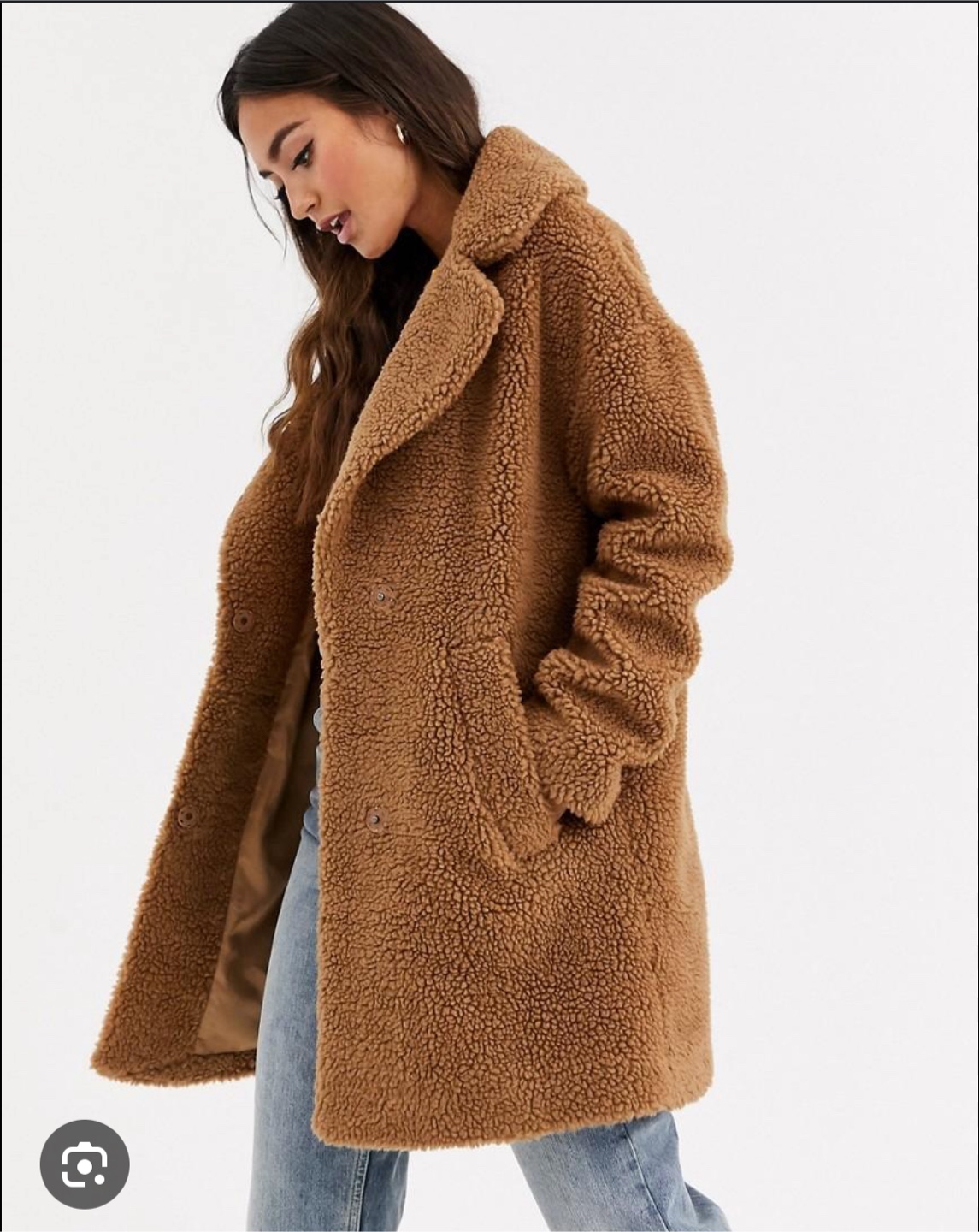 Abercrombie & Fitch XS Teddy Coat