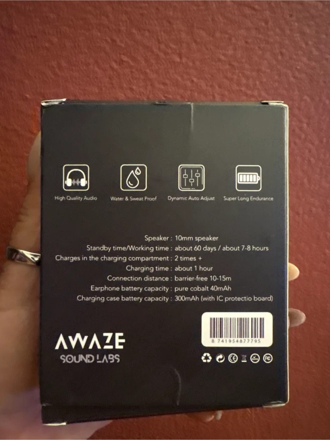 🥕 AWAZE Sound Labs X15 Pro Earphones image indicator(2)