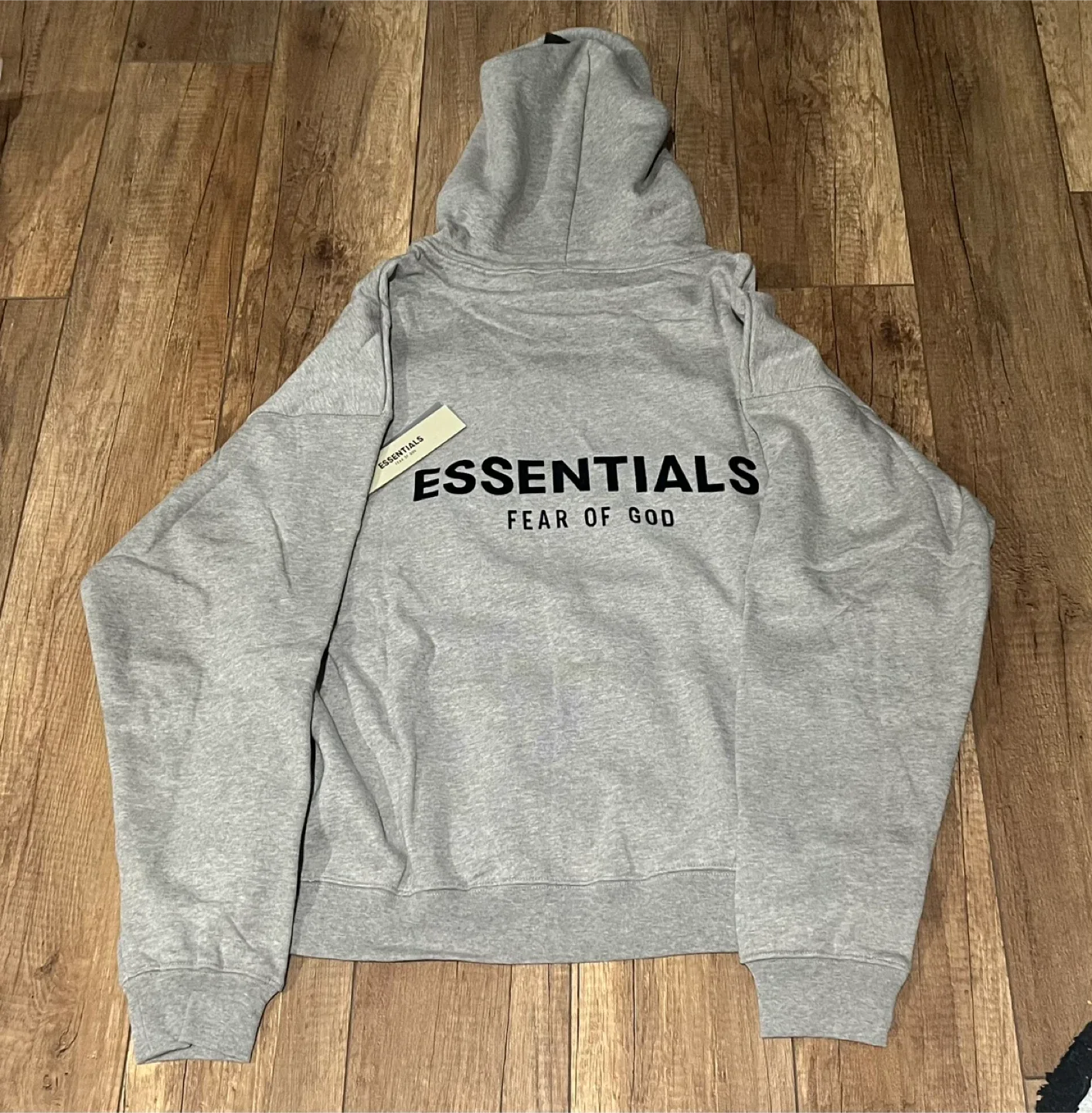 Essentials Dark Oatmeal Hoodie (Size S-L) image indicator(2)