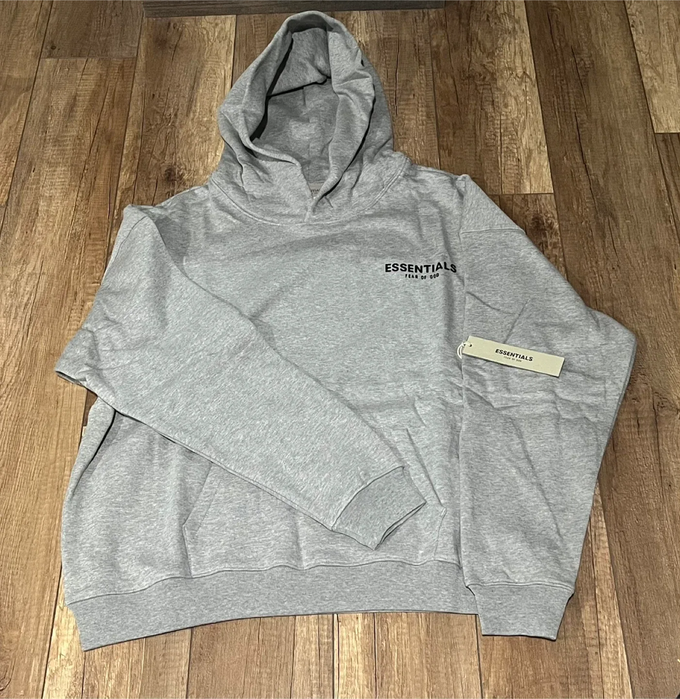 Essentials Dark Oatmeal Hoodie (Size S-L) thumbnail