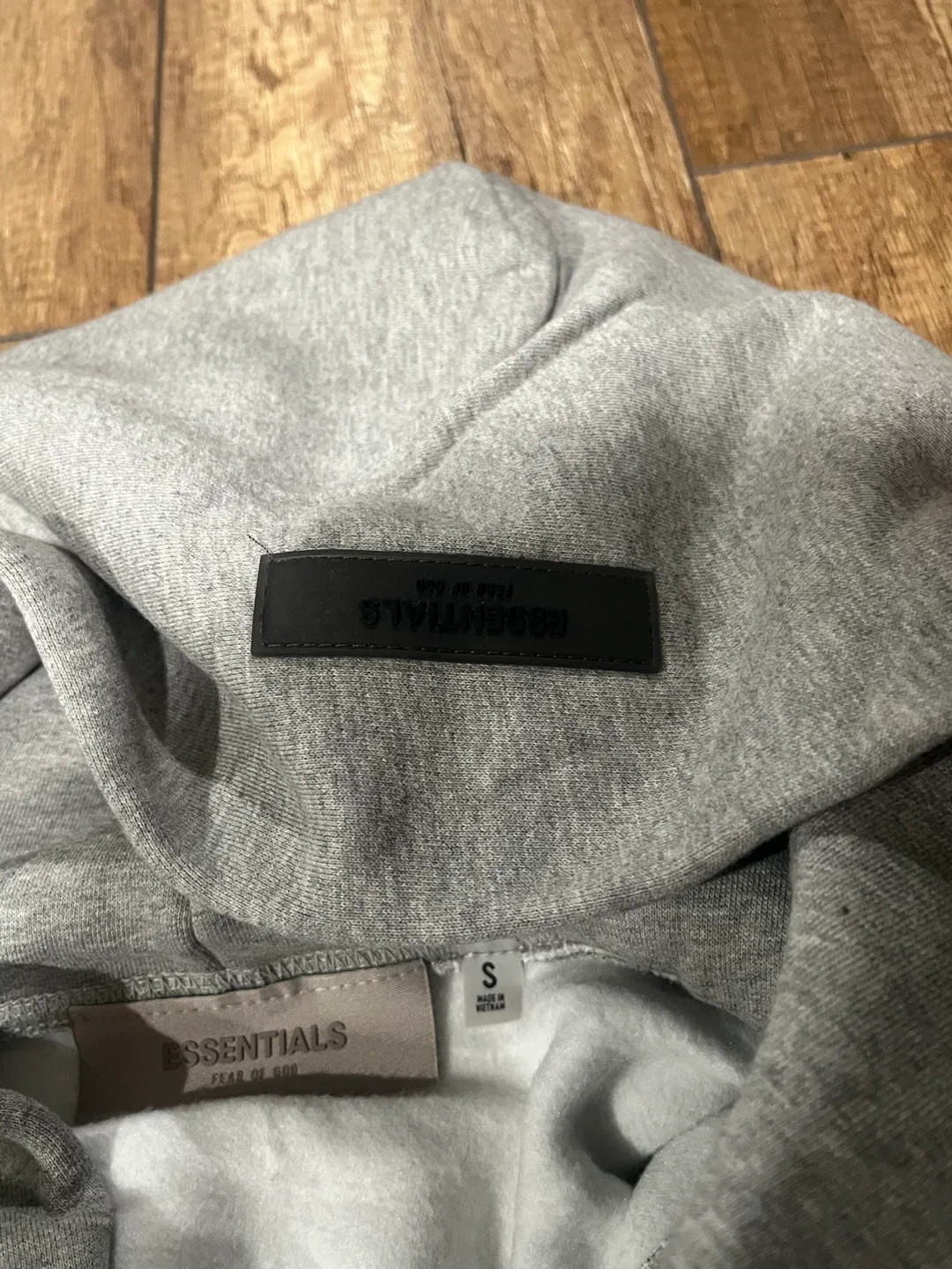 Essentials Dark Oatmeal Hoodie (Size S-L) image indicator(7)