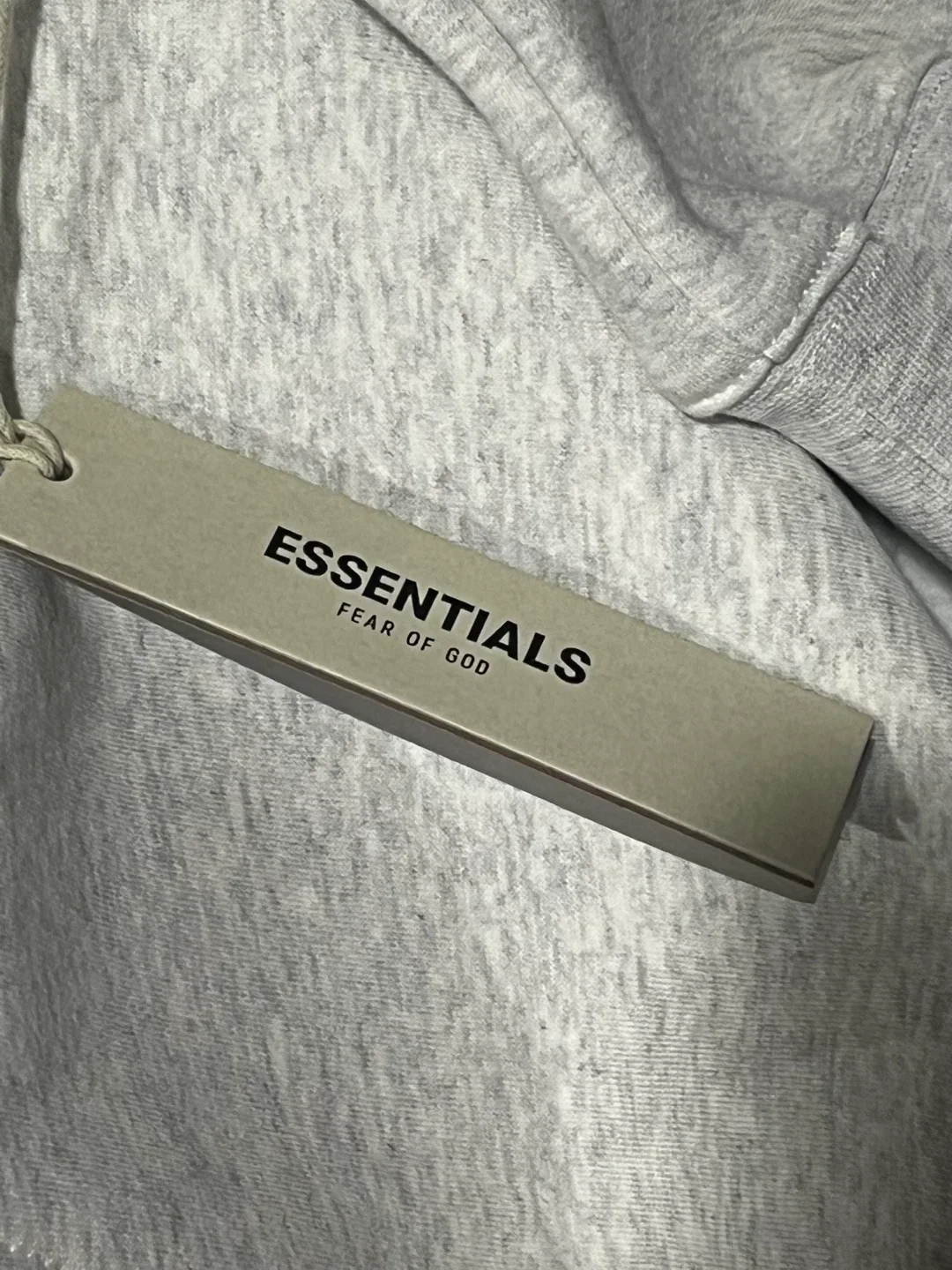 Essentials Light Oatmeal Hoodie (Size S-L) image indicator(6)