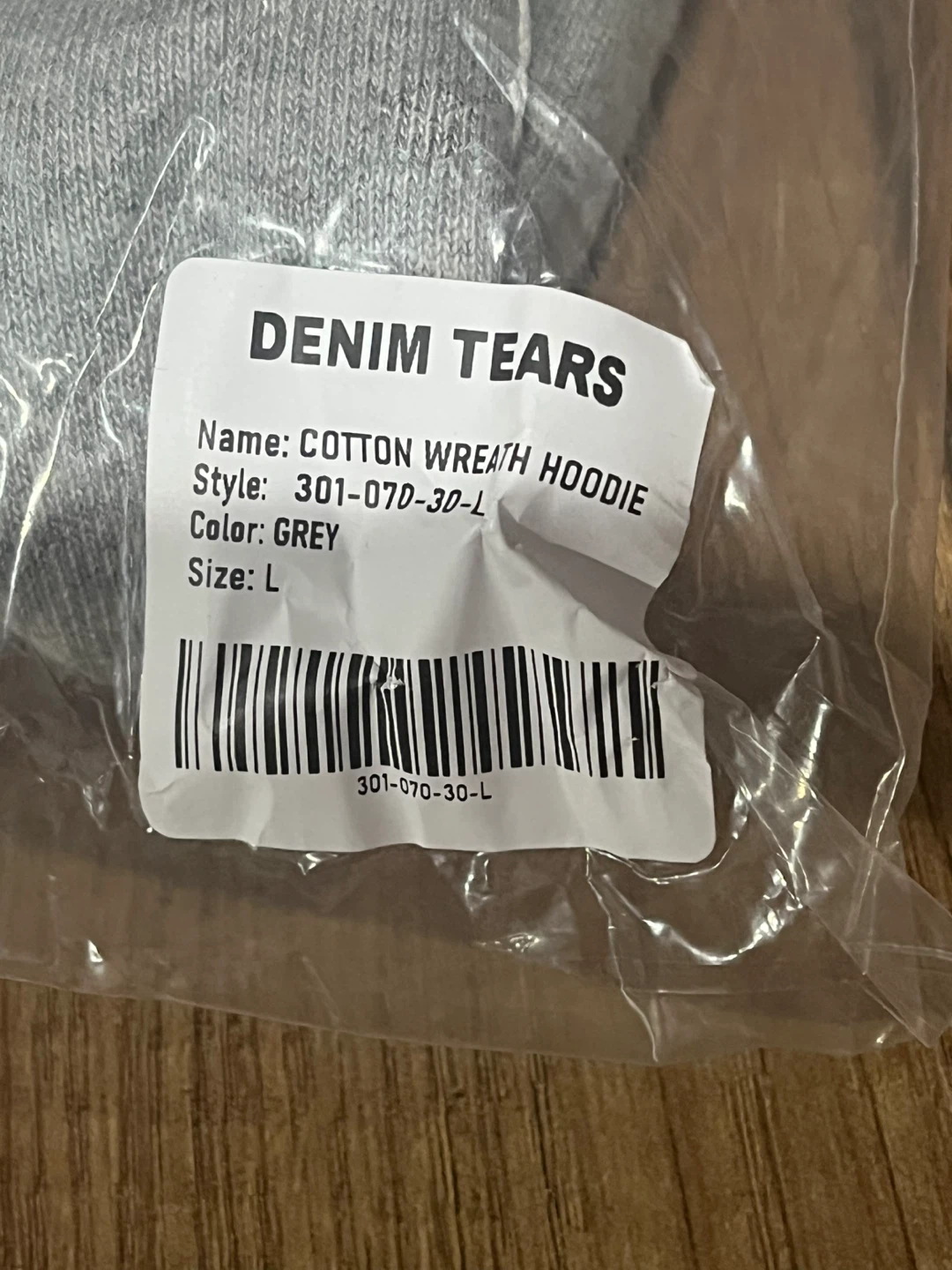 Gray Denim Tears Set - photo 4