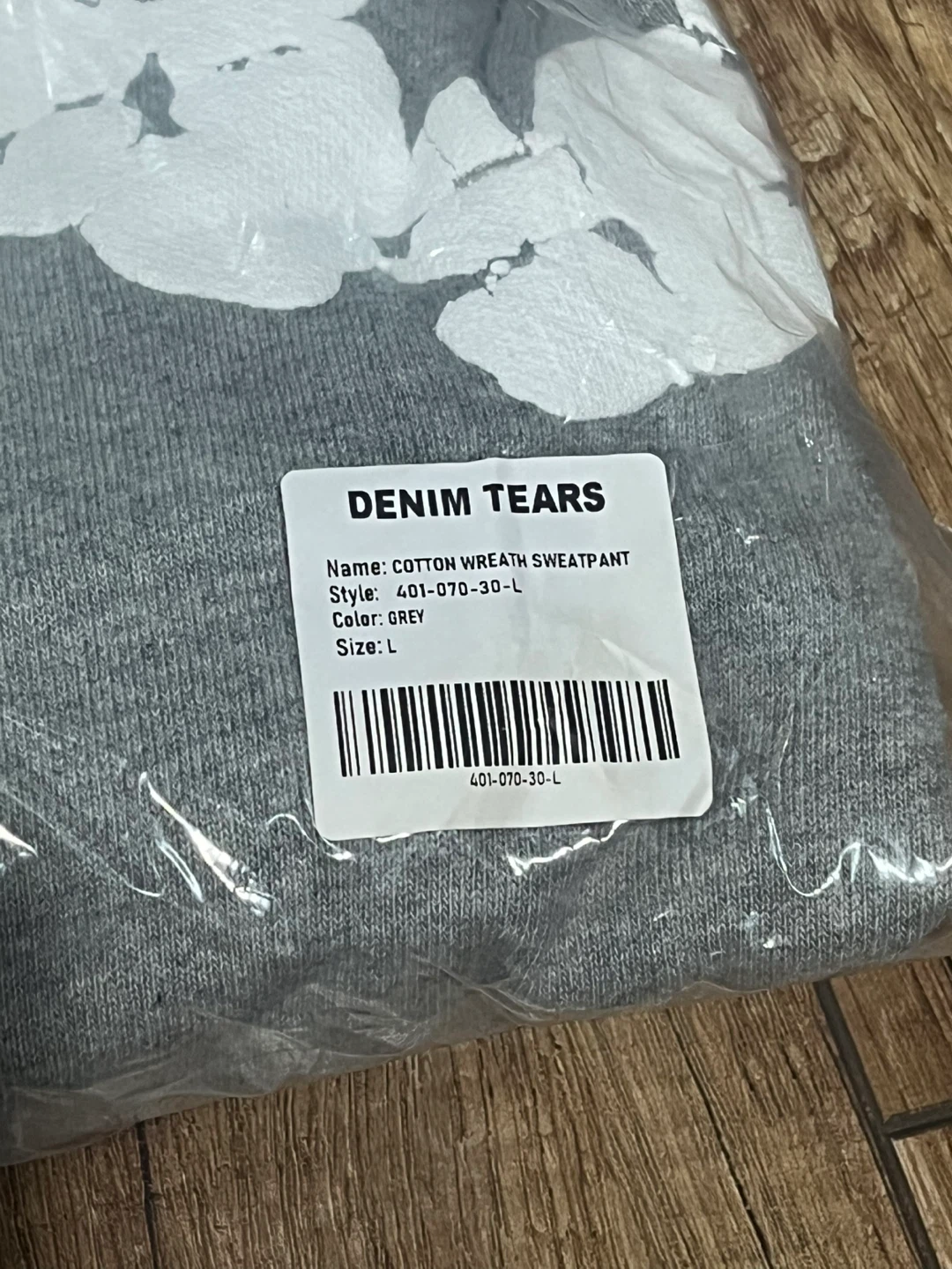 Gray Denim Tears Set - photo 3