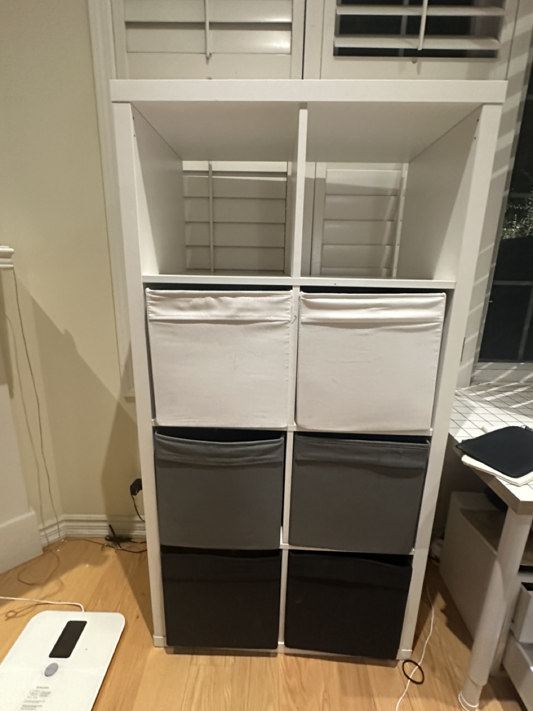 IKEA Kallax Shelf Unit with 6 Inserts - photo 2