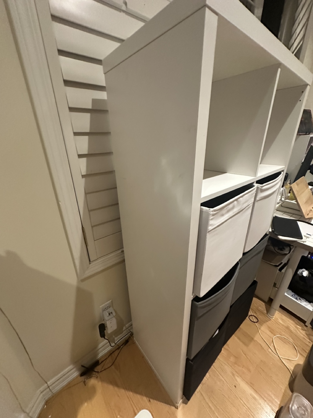 IKEA Kallax Shelf Unit with 6 Inserts - photo 3
