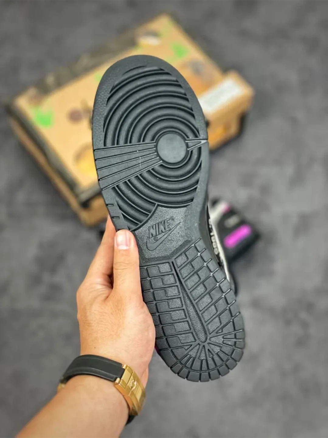 Nike Dunk Low Off-White Black image indicator(3)