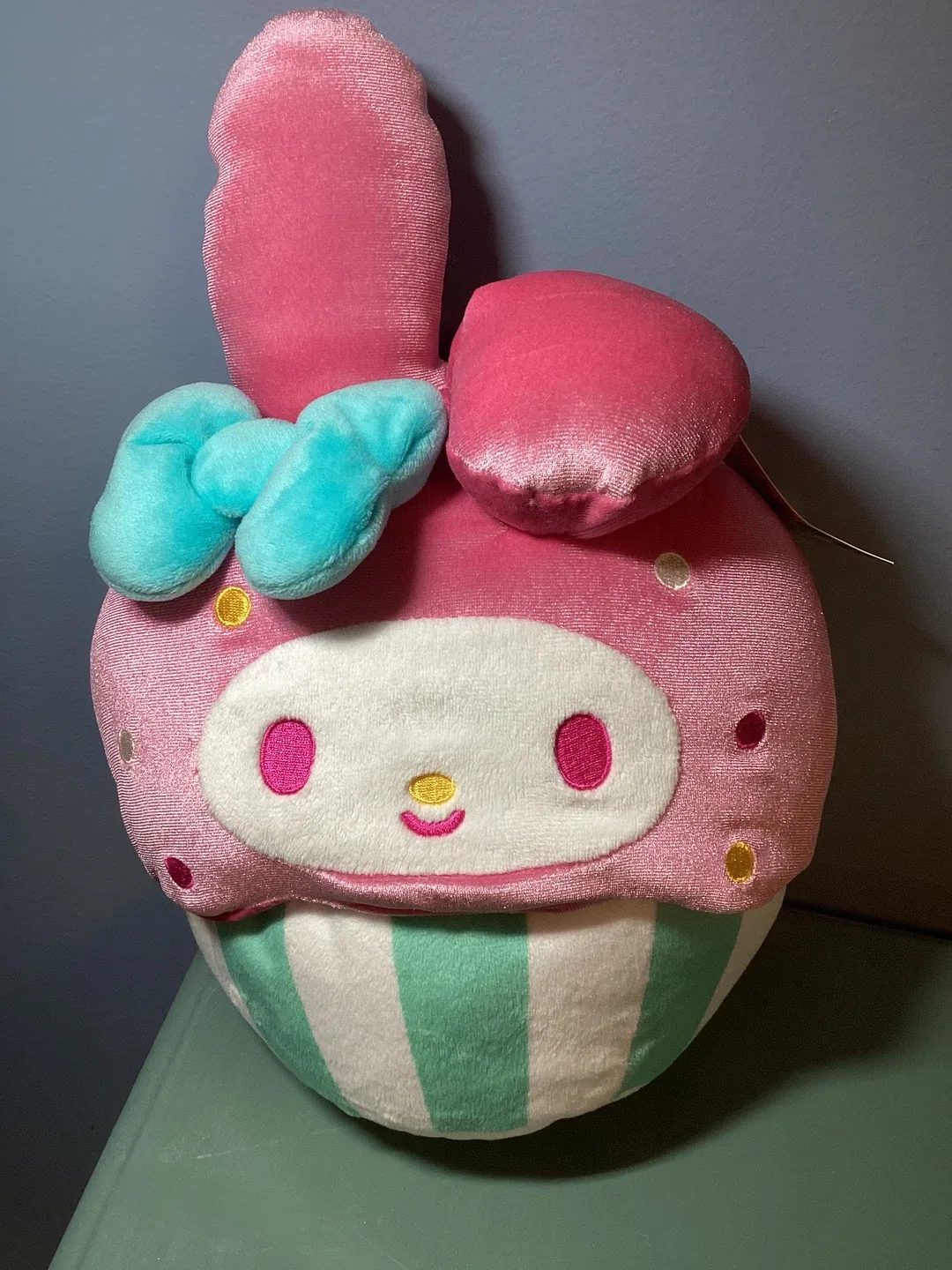 (NEW) Sanrio My Melody Cupcake Plush image indicator(2)