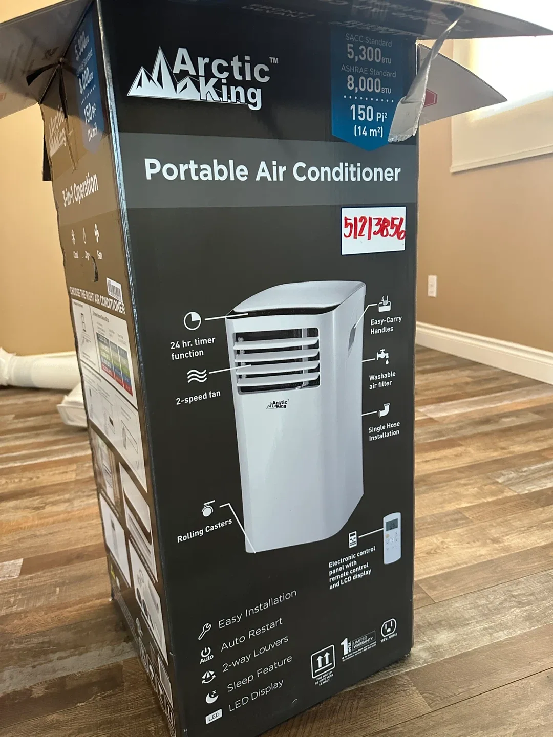 Arctic King Portable Air Conditioner - Like New! thumbnail