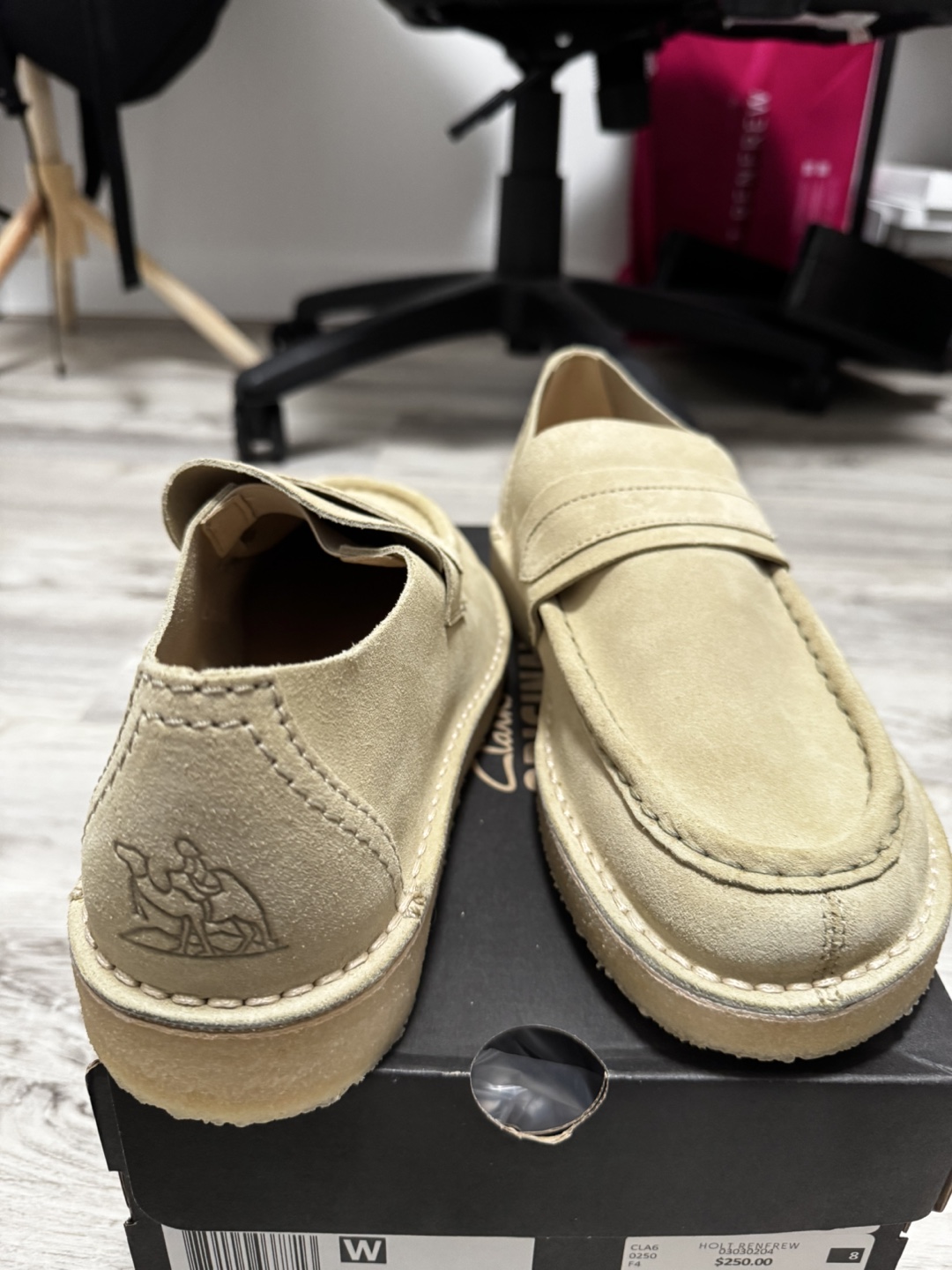 Clarks Originals Hoker Loafer Maple Suede Size 8 - photo 2